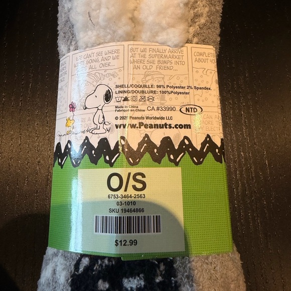 Peanuts Black and Green Kids Hat Set - Picture 3 of 6